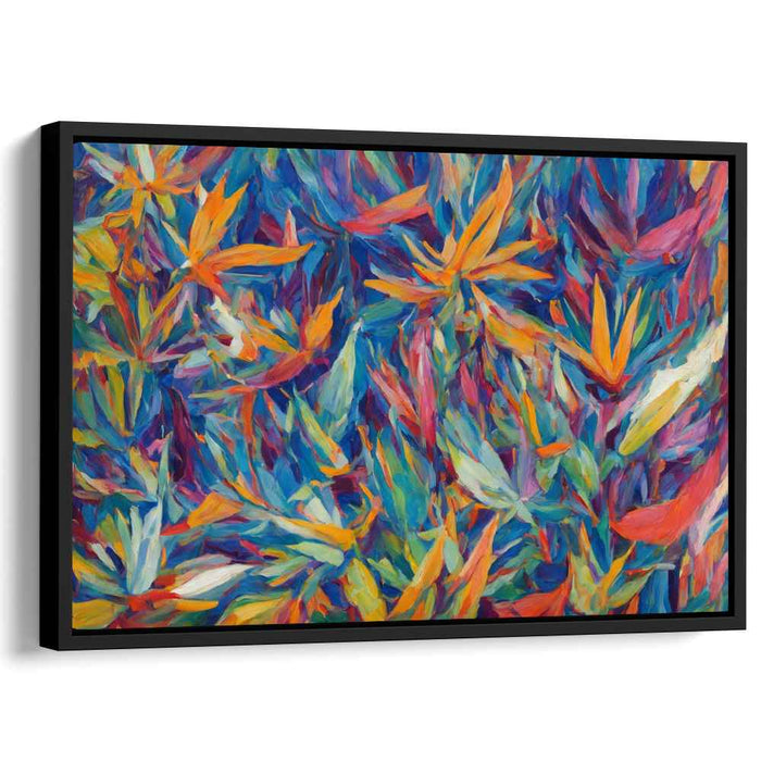 Harmony Blooms Sensation: A Symphony of Floral Color Canvas Art