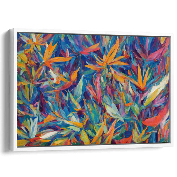 Harmony Blooms Sensation: A Symphony of Floral Color Canvas Art