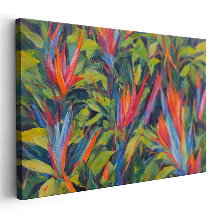 Birds of Paradise Oil Painting #105