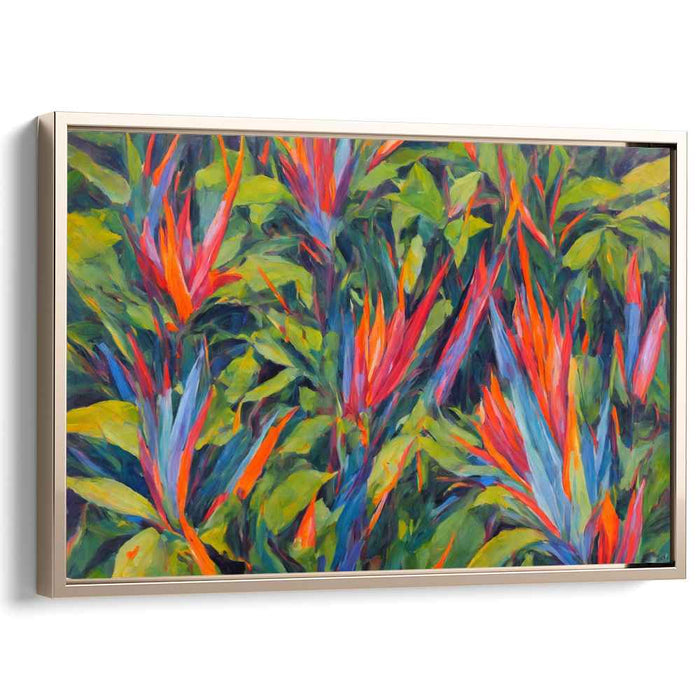 Birds of Paradise Oil Painting #105