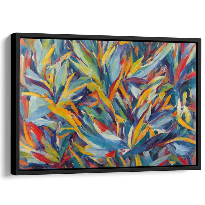 Dreamscape Dabs: Abstract Impressionist Canvas Art Print