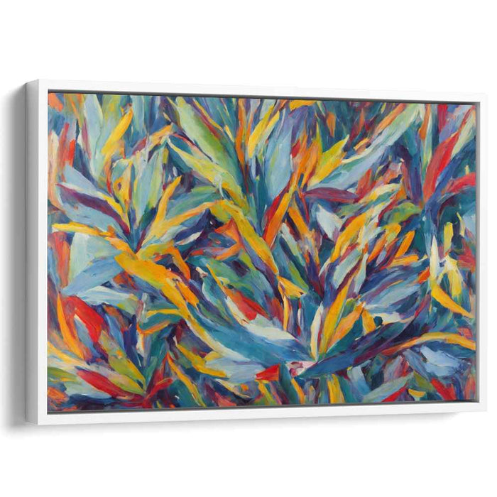 Dreamscape Dabs: Abstract Impressionist Canvas Art Print