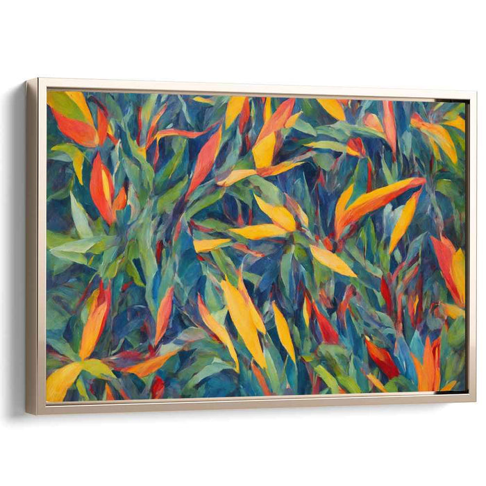 Birds of Paradise Oil Painting #110