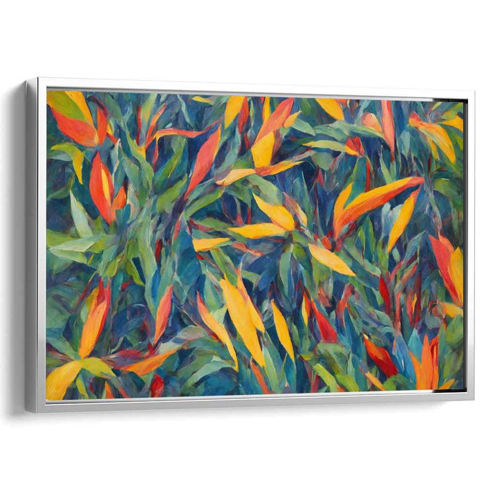 Birds of Paradise Oil Painting #110