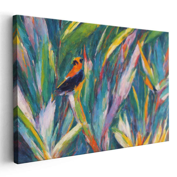 Birds of Paradise Oil Painting #113