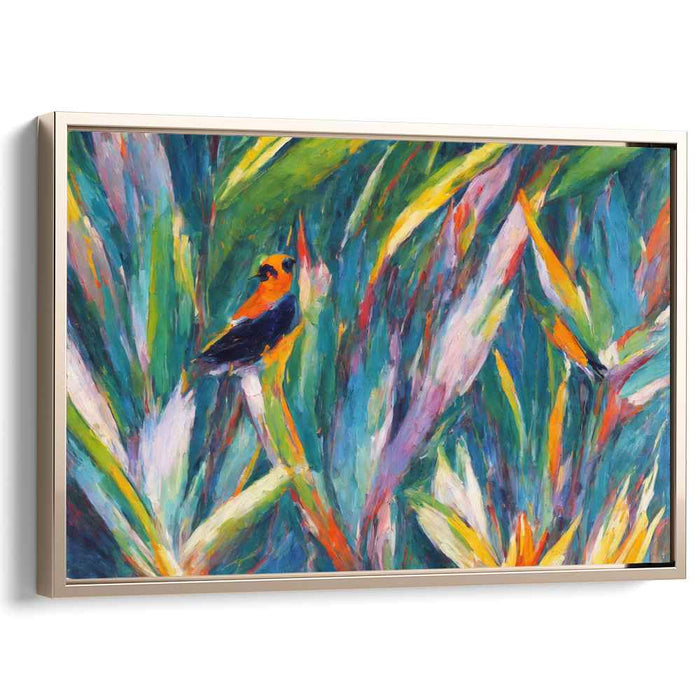 Birds of Paradise Oil Painting #113