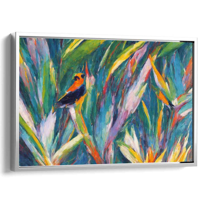 Birds of Paradise Oil Painting #113