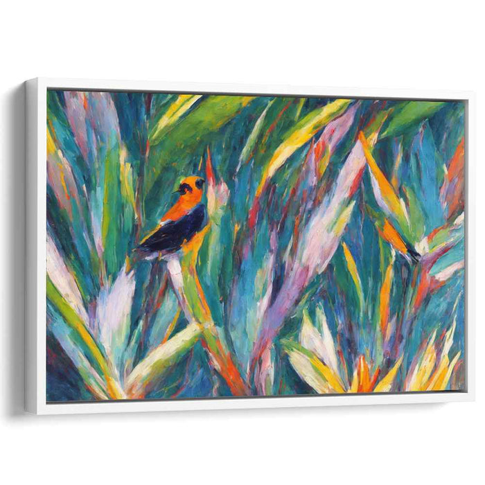 Birds of Paradise Oil Painting #113