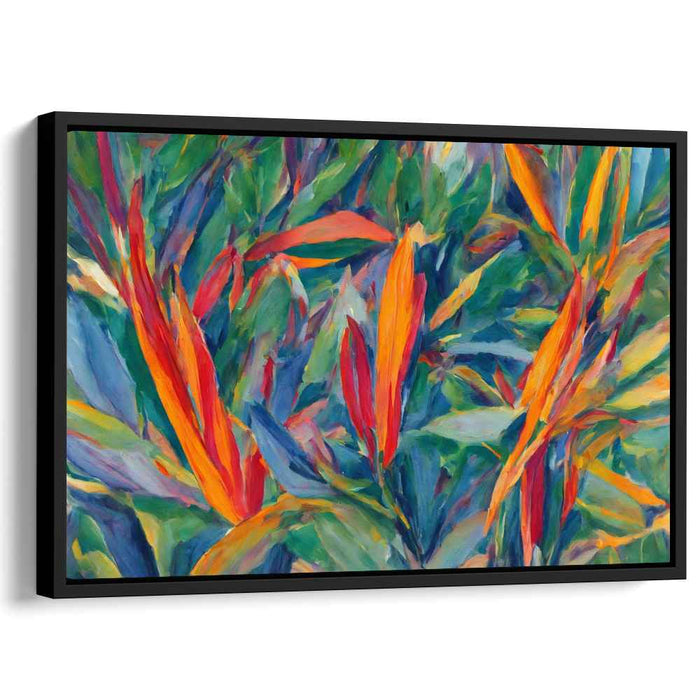 Birds of Paradise Oil Painting #114