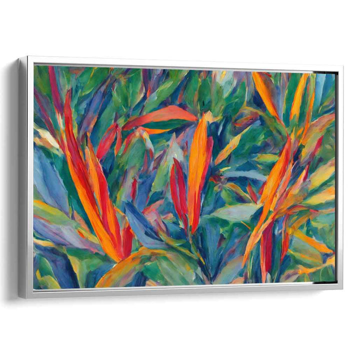 Birds of Paradise Oil Painting #114
