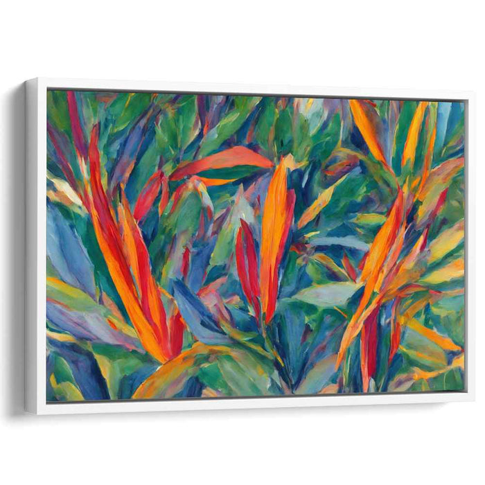 Birds of Paradise Oil Painting #114