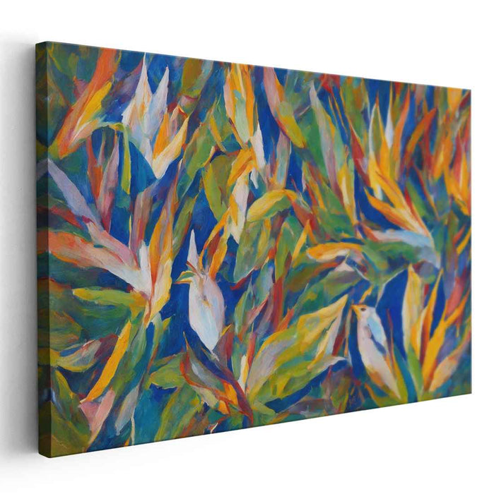 Birds of Paradise Oil Painting #121