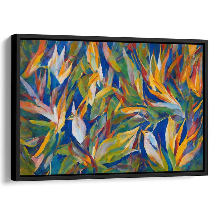 Birds of Paradise Oil Painting #121
