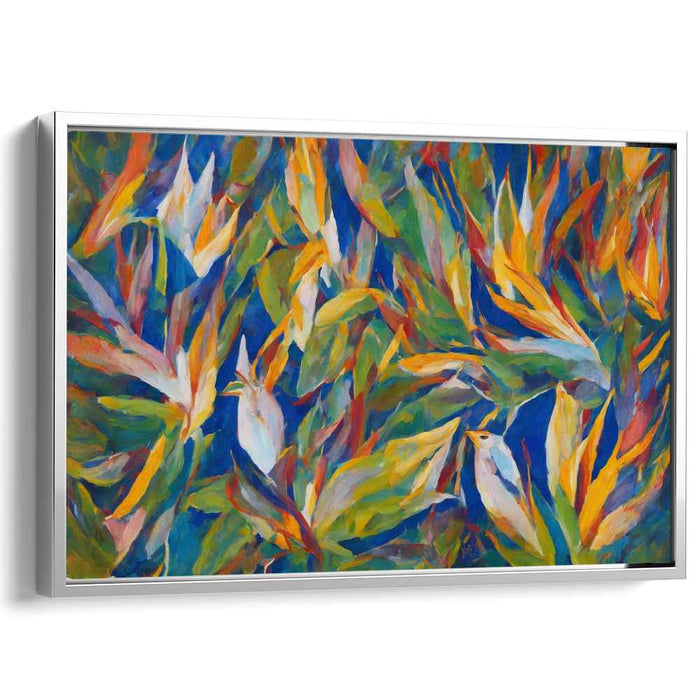 Birds of Paradise Oil Painting #121