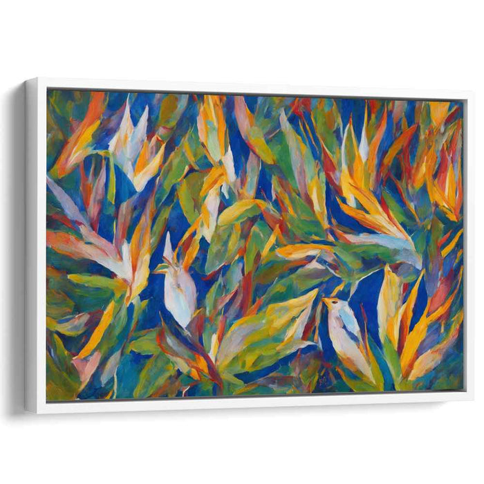 Birds of Paradise Oil Painting #121