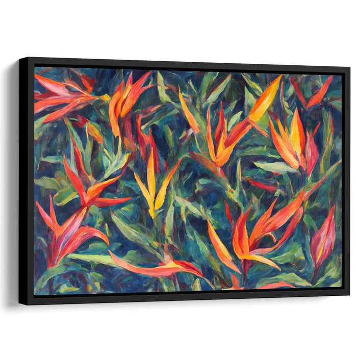 Birds of Paradise Oil Painting #126