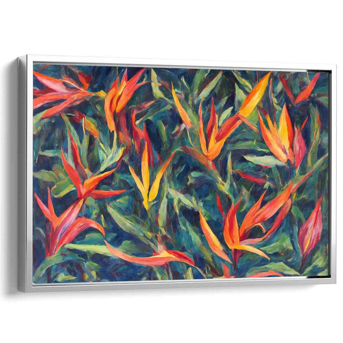 Birds of Paradise Oil Painting #126