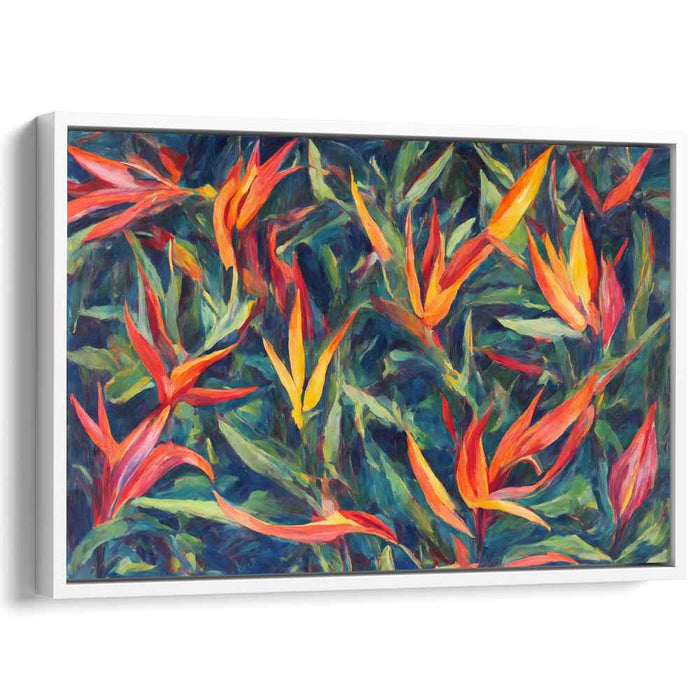 Birds of Paradise Oil Painting #126