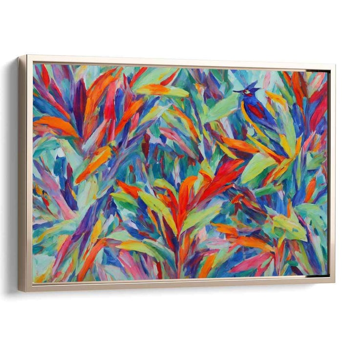 Birds of Paradise Oil Painting #127