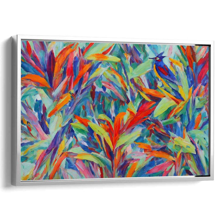 Birds of Paradise Oil Painting #127