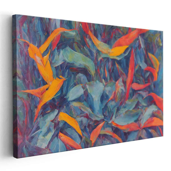 Birds of Paradise Oil Painting #132