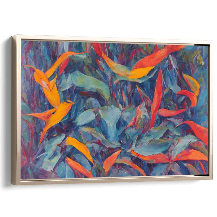 Birds of Paradise Oil Painting #132