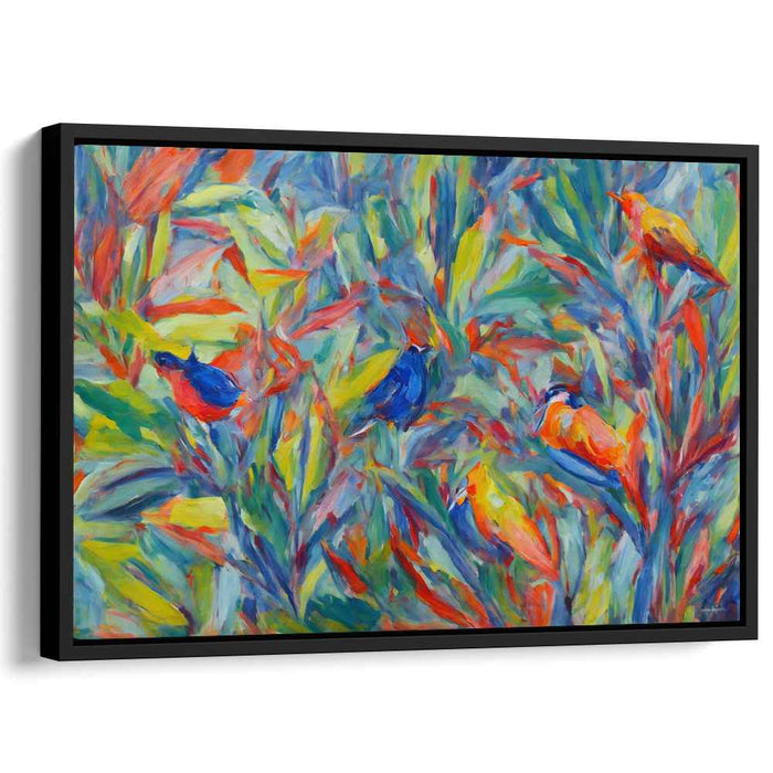 Birds of Paradise Oil Painting #137
