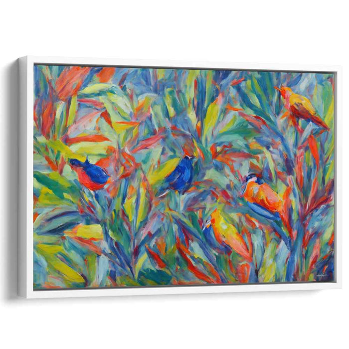 Birds of Paradise Oil Painting #137