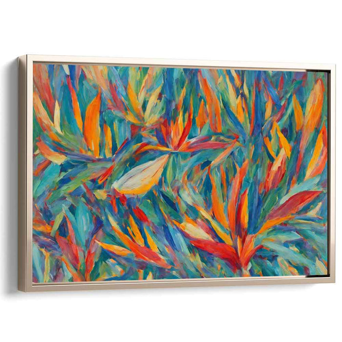 Birds of Paradise Oil Painting #139