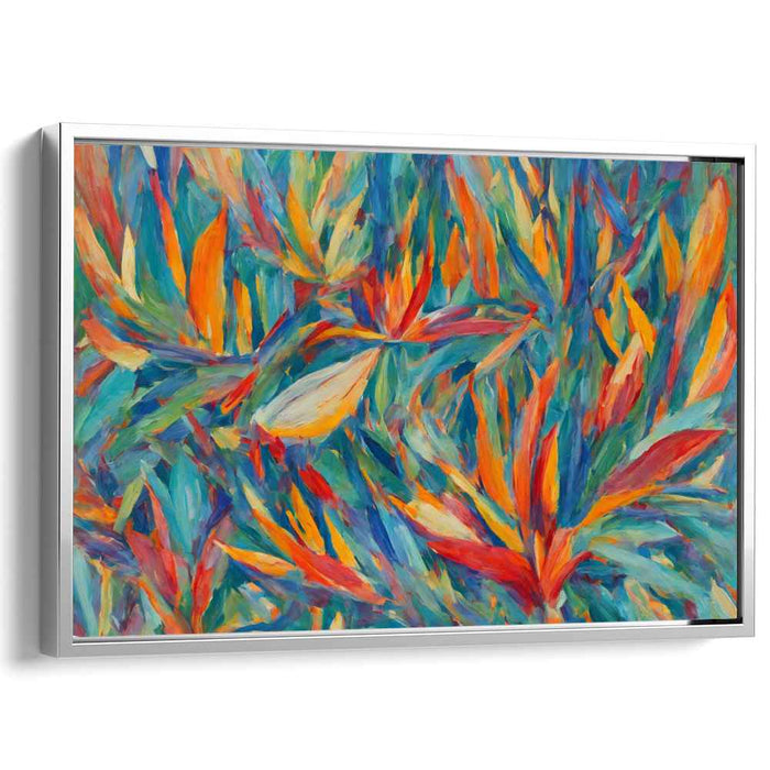 Birds of Paradise Oil Painting #139