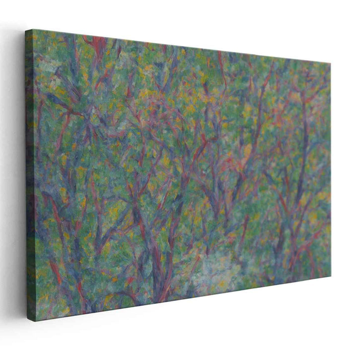 Tranquil Canvas: Impressionist Nature Canvas Art Print