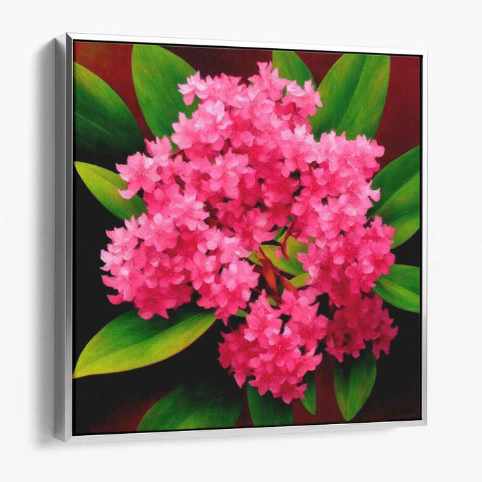 Rhododendron Oil Painting #001