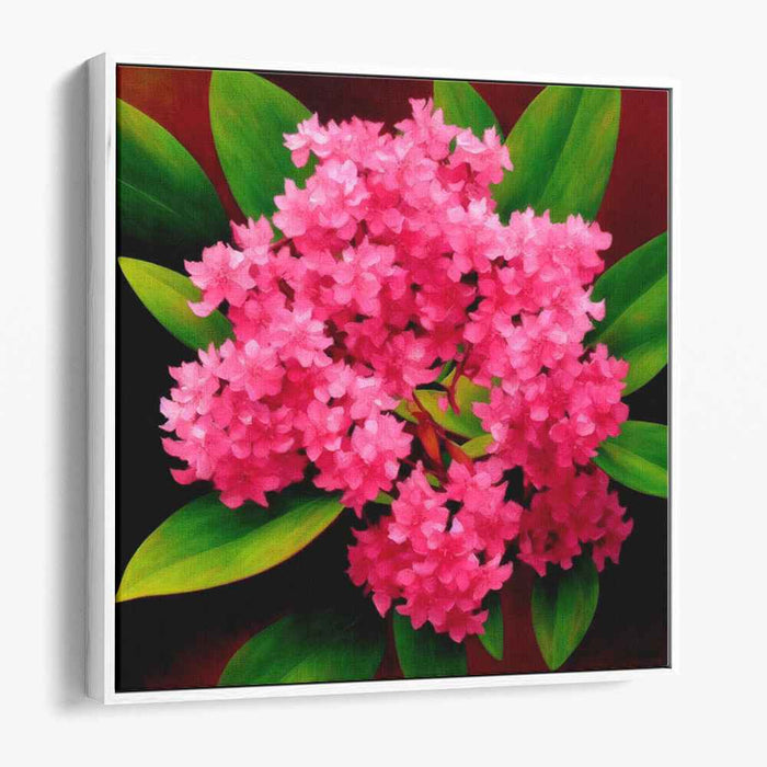 Rhododendron Oil Painting #001