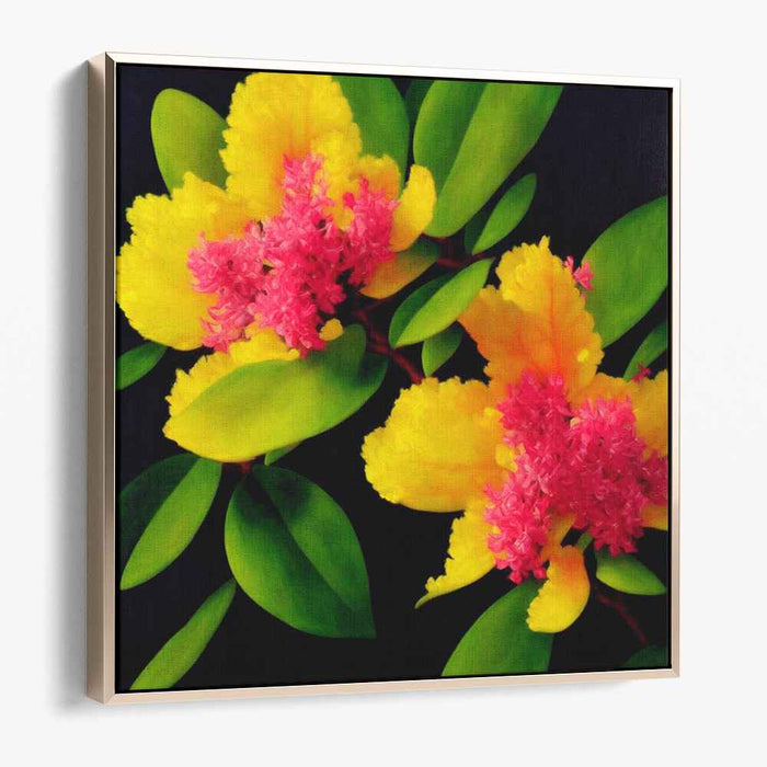 Rhododendron Oil Painting #004