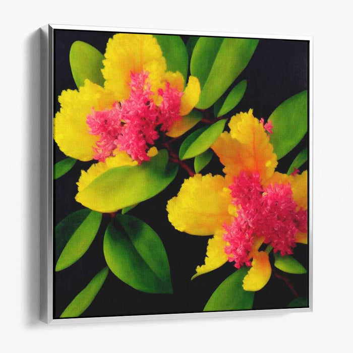 Rhododendron Oil Painting #004