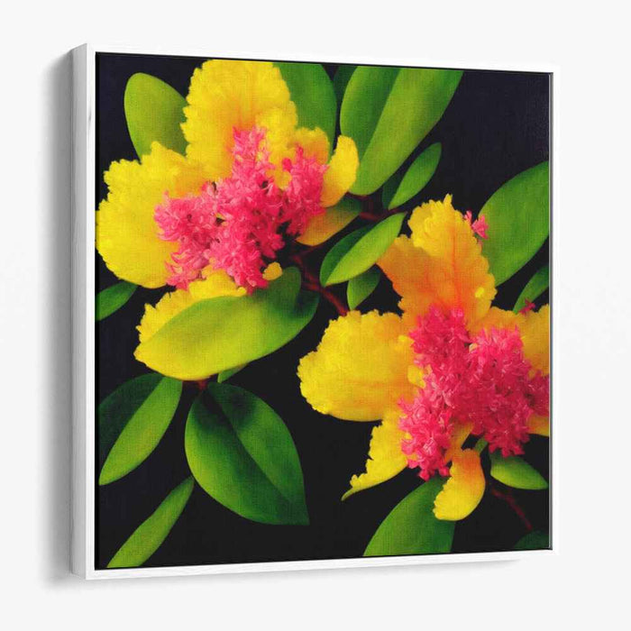 Rhododendron Oil Painting #004