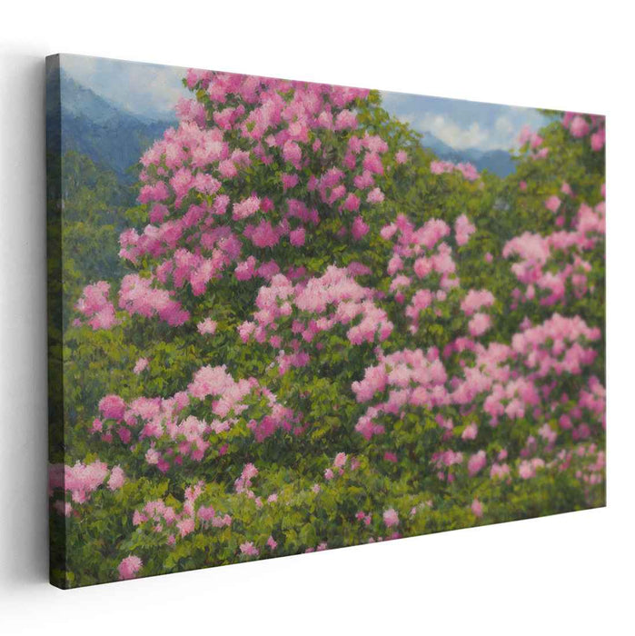 Rhododendron Oil Painting #106