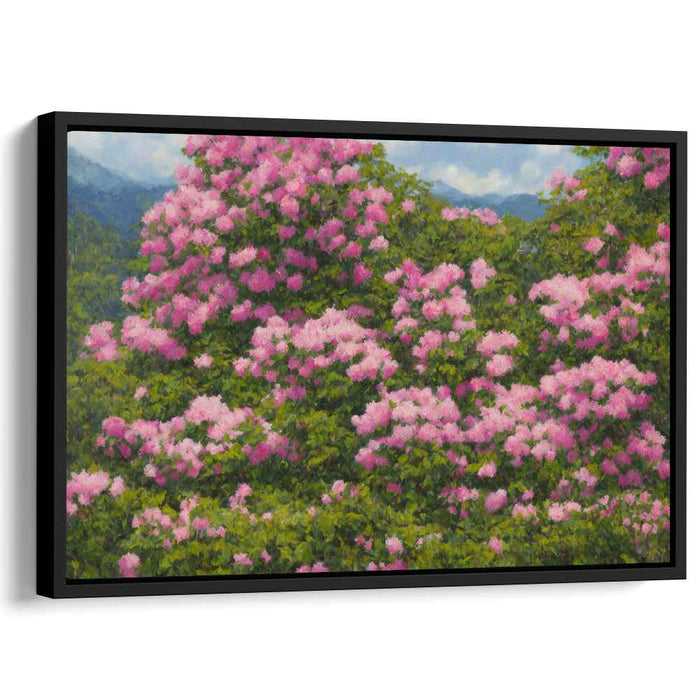 Rhododendron Oil Painting #106