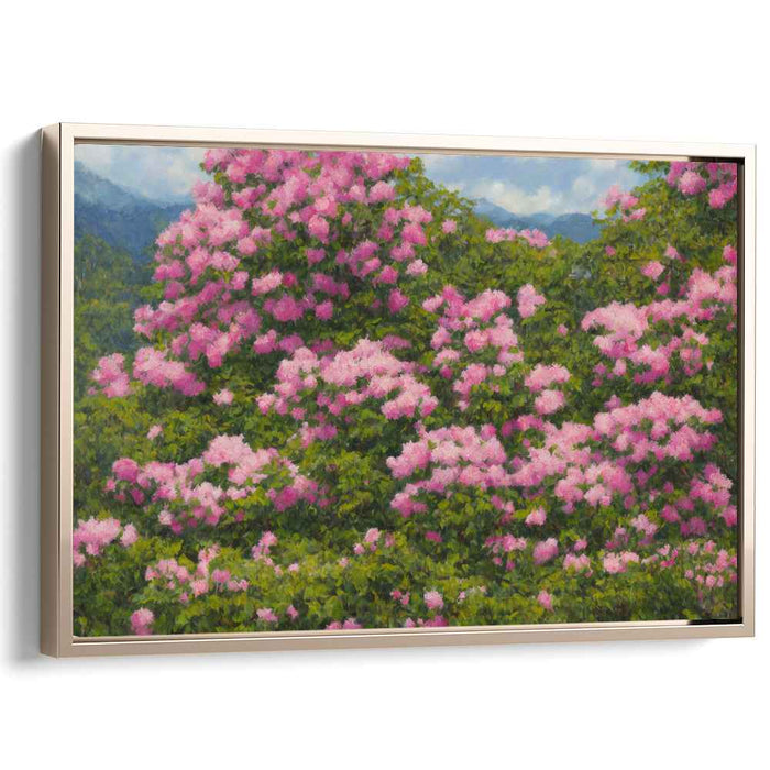 Rhododendron Oil Painting #106