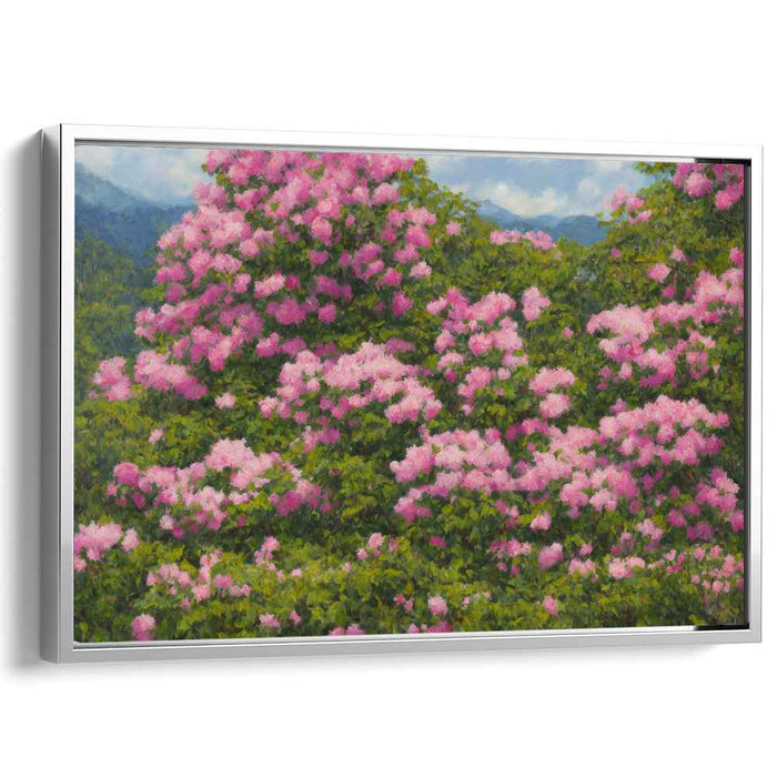Rhododendron Oil Painting #106