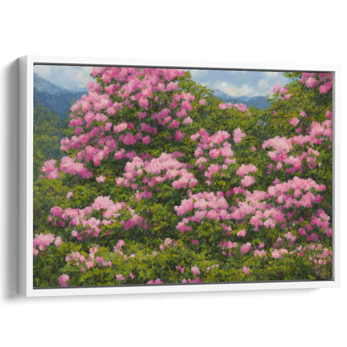 Rhododendron Oil Painting #106