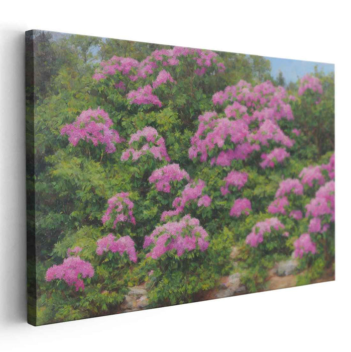 Rhododendron Oil Painting #109