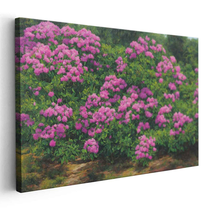 Rhododendron Oil Painting #114