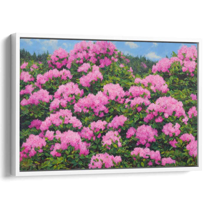 Rhododendron Oil Painting #120