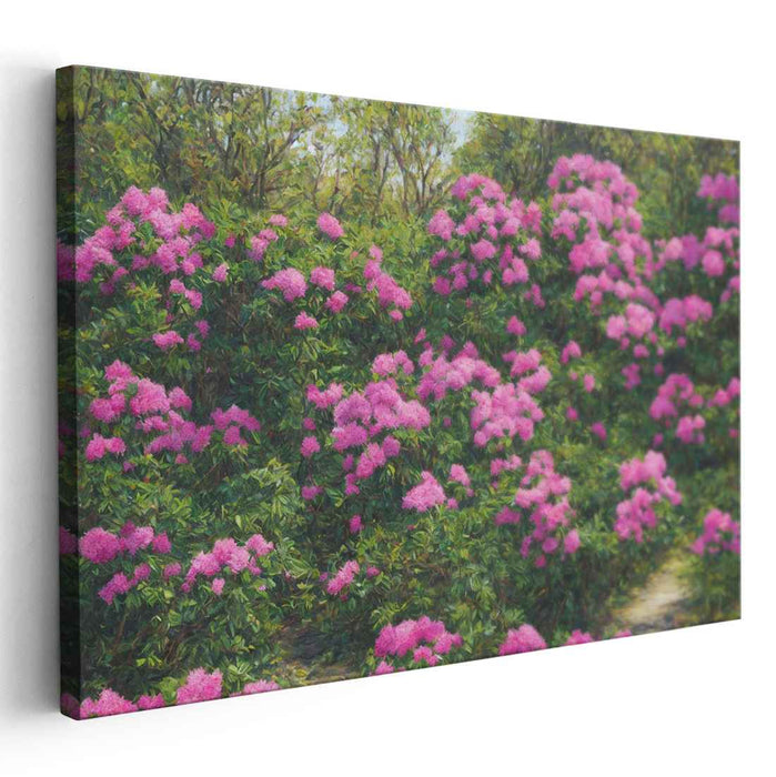 Whispers In Coral Harmony: A Symphony of Pink and Green