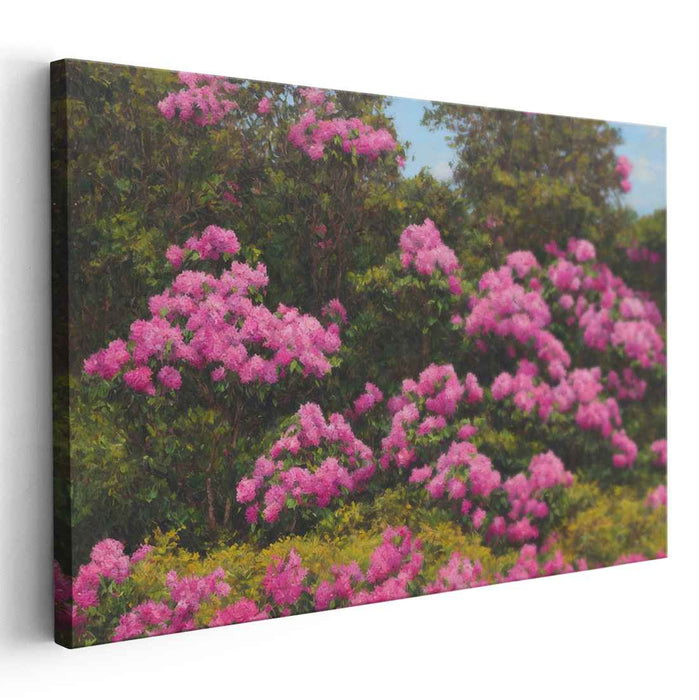 Rhododendron Oil Painting #136