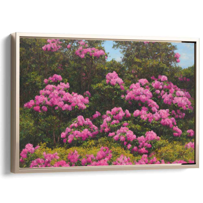 Rhododendron Oil Painting #136