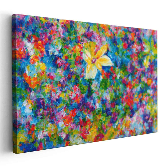 Tropical Flowers Oil Painting #123
