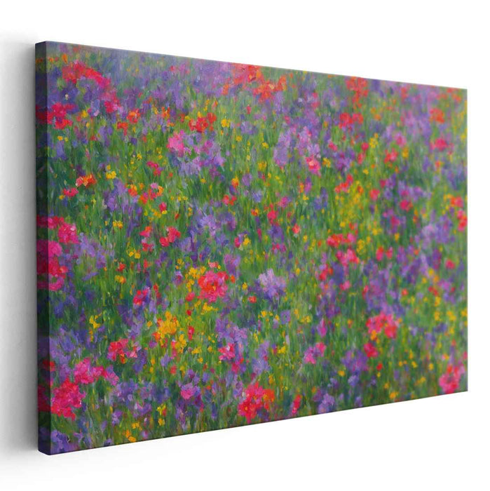 Wild Flowers Oil Painting #104