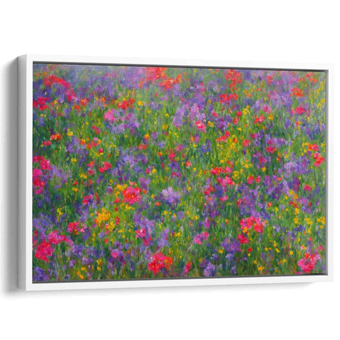 Wild Flowers Oil Painting #104